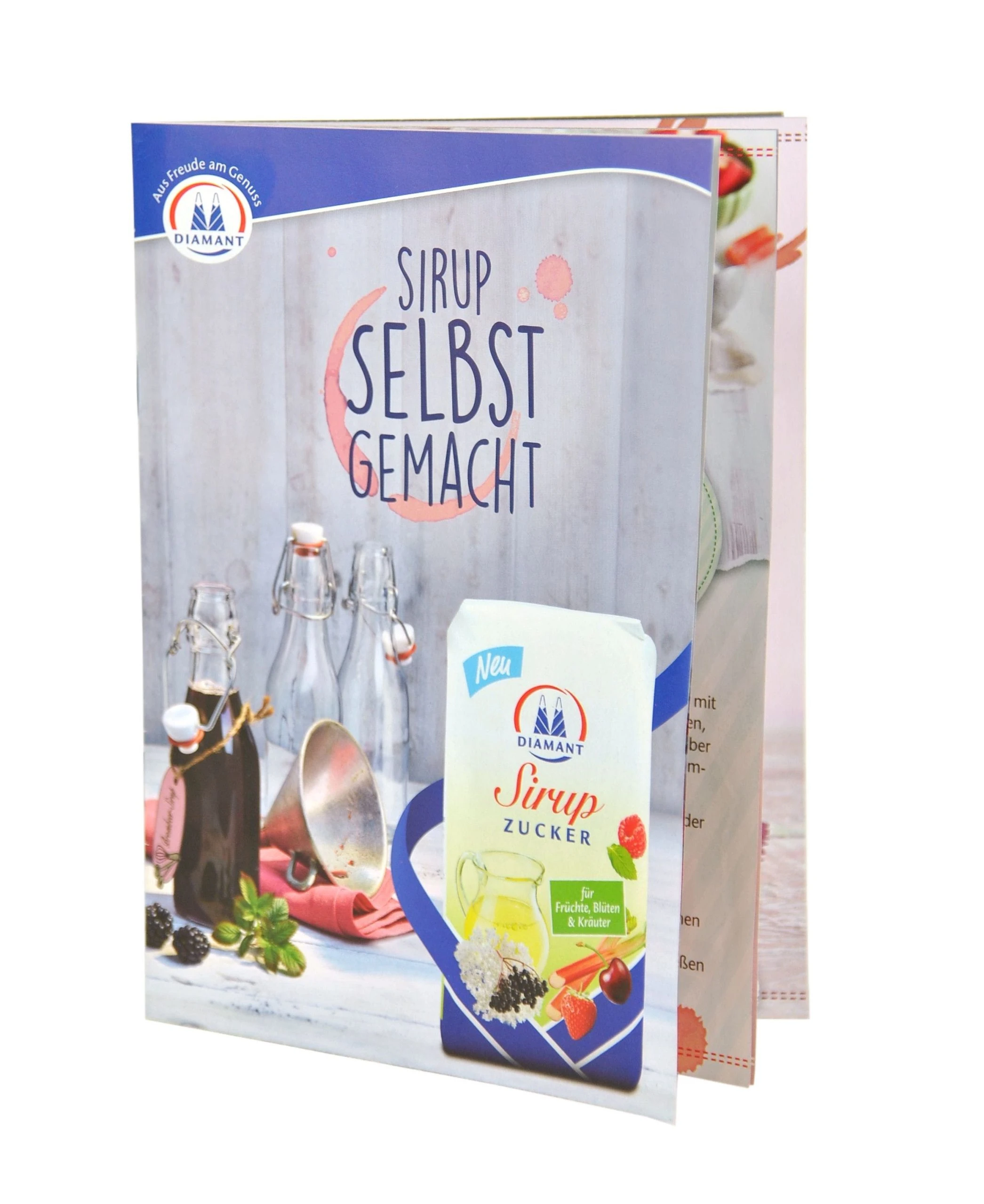 Null 2er Set Glasbecher Mit Henkel, Deckel Und Trinkhalm Inkl. Rezeptheft - Blau Kariert - 0,5 Liter Trinkbecher / Trinkglas Mit Relief 8 Null 2er Set Glasbecher Mit Henkel, Deckel Und Trinkhalm Inkl. Rezeptheft - Blau Kariert - 0,5 Liter Trinkbecher / Trinkglas Mit Relief – Bild 6