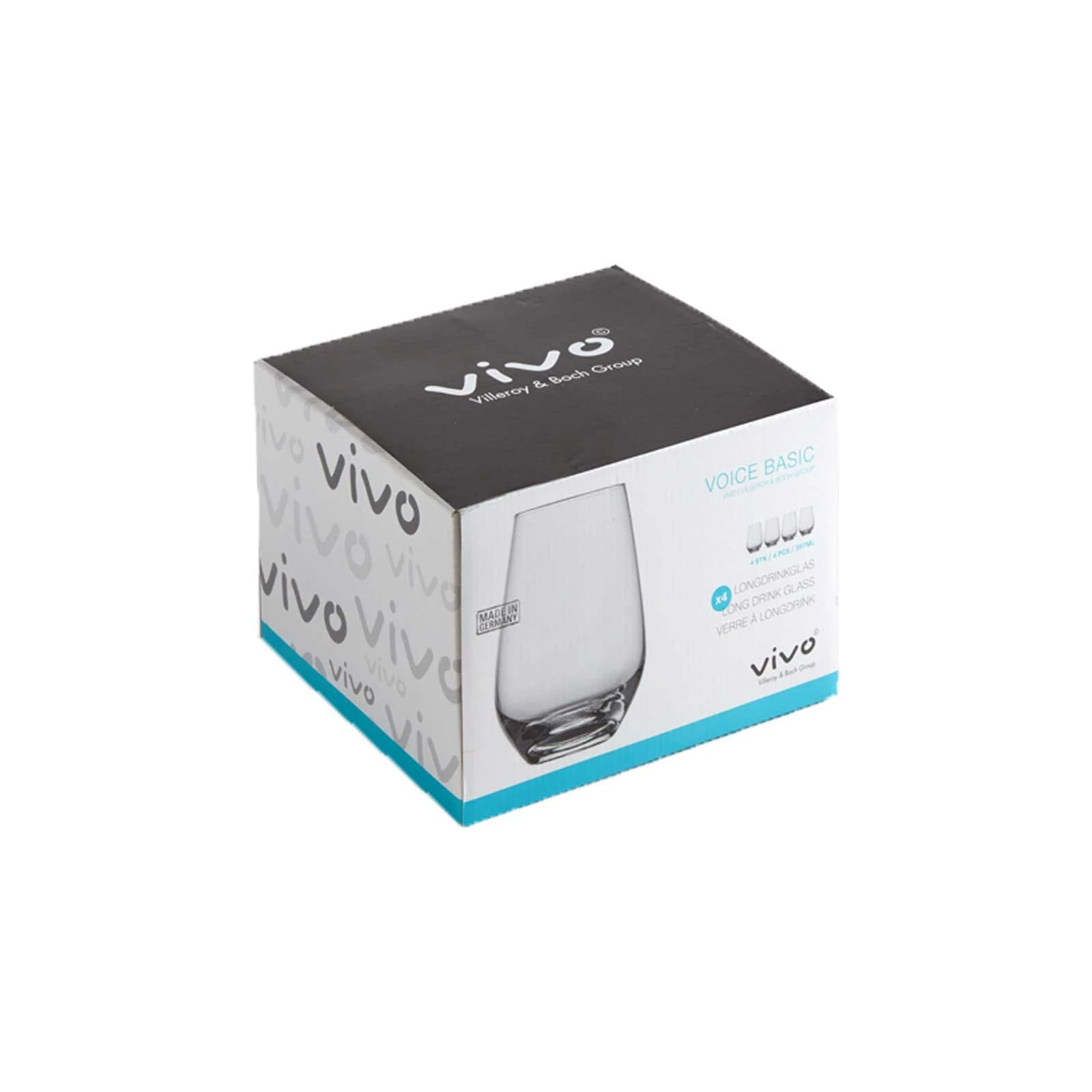 Villeroy & Boch Voice Basic Glas Longdrinkglas 4er Set 8 Villeroy & Boch Voice Basic Glas Longdrinkglas 4er Set – Bild 6