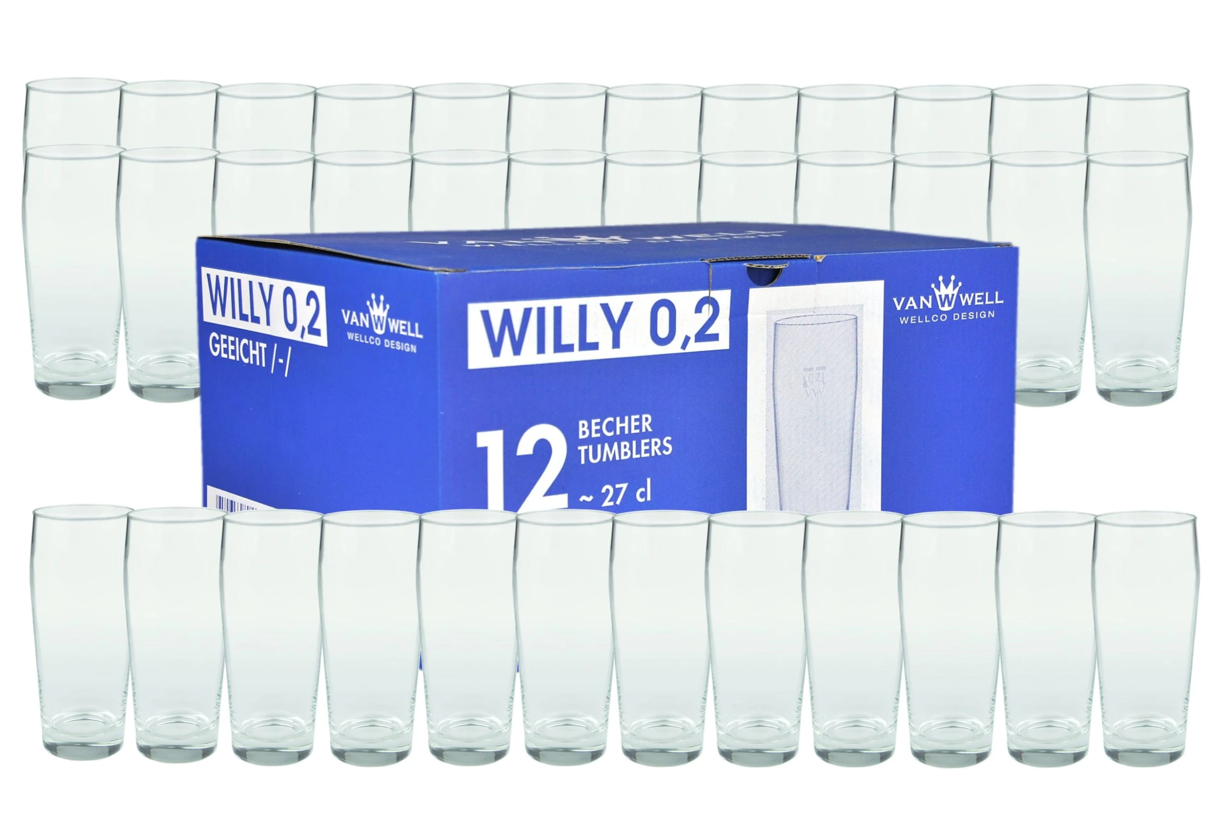 Null 36er Set Bierglas Willibecher 0,2L Geeicht 3 Null 36er Set Bierglas Willibecher 0,2L Geeicht