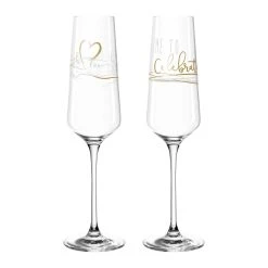 Leonardo PRESENTE Sektglas "Celebrate" 280 Ml 2er Set