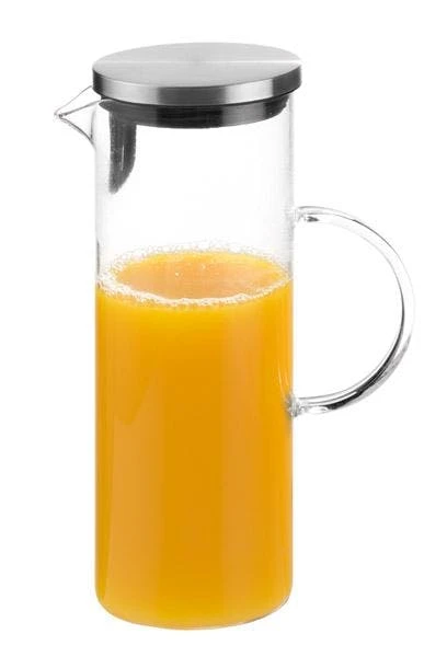 APS Glas-Karaffe Ø 9,5 Cm, H: 27 Cm, 1,5 Liter 3 APS Glas-Karaffe Ø 9,5 Cm, H: 27 Cm, 1,5 Liter