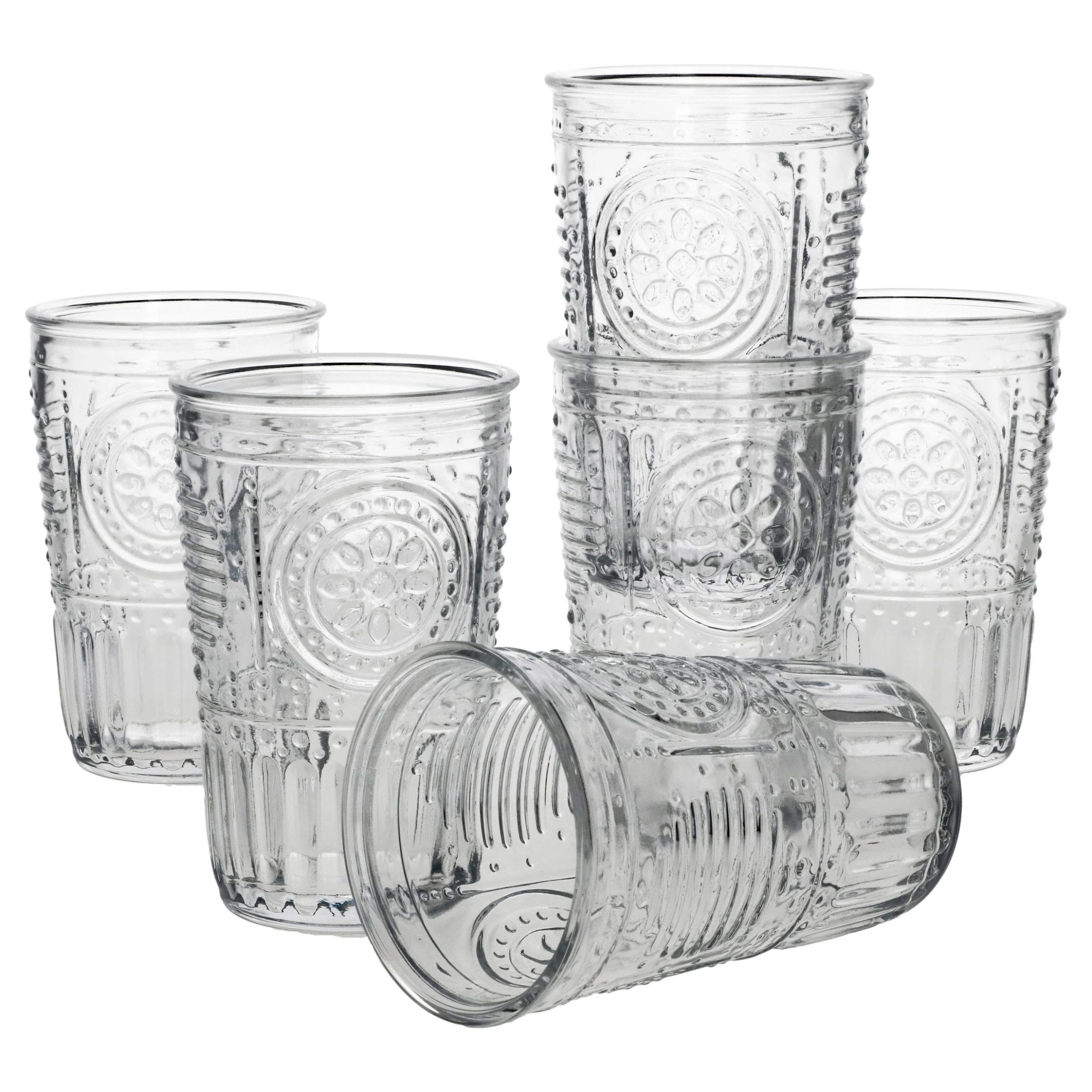 Null 6er Set Romantic Longdrink-Glas Klar 340ml 3 Null 6er Set Romantic Longdrink-Glas Klar 340ml