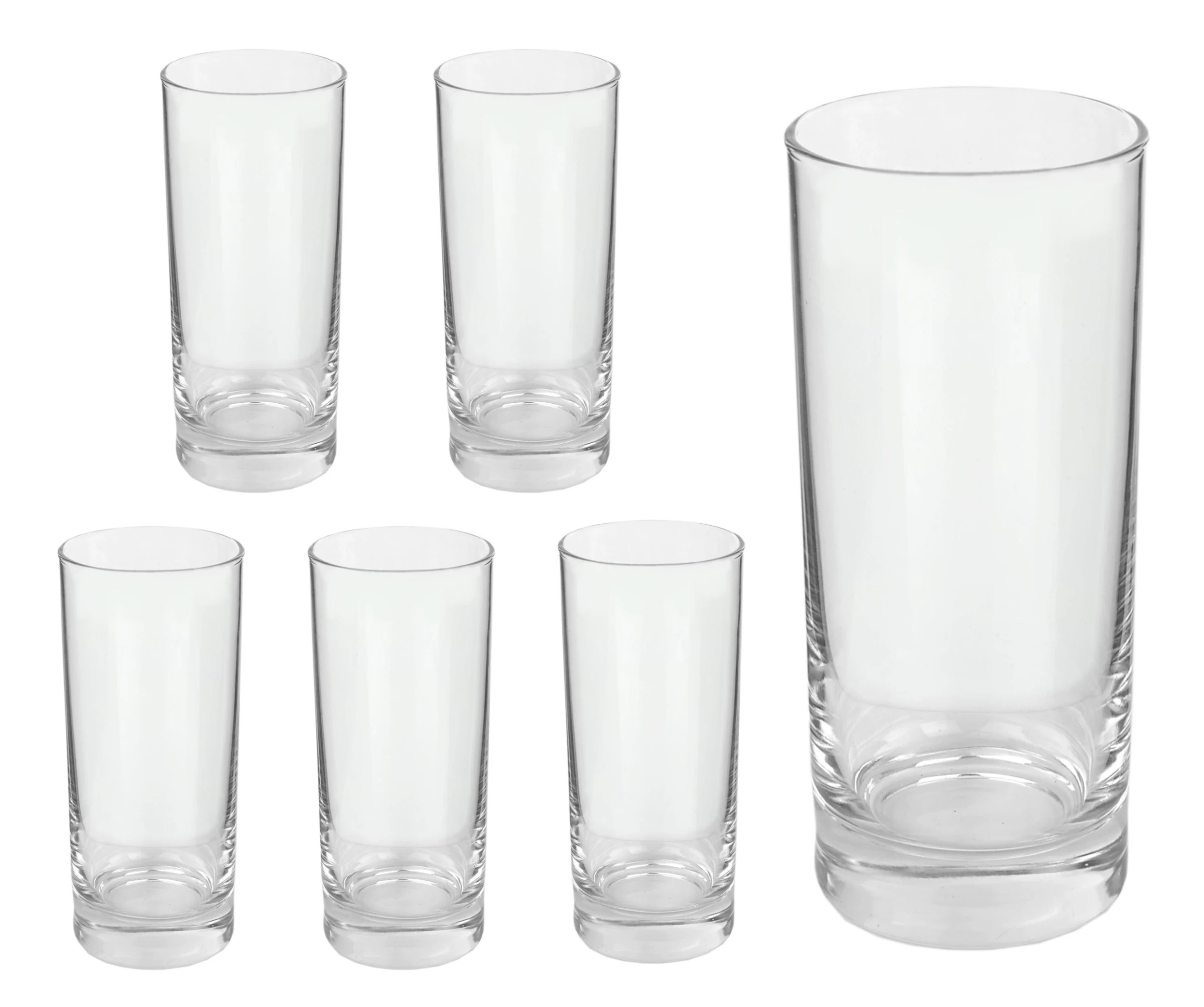 Null 3er Set Longdrinkglas Gala 280 Ml Wasserglas Tumbler 6 Null 3er Set Longdrinkglas Gala 280 Ml Wasserglas Tumbler – Bild 4