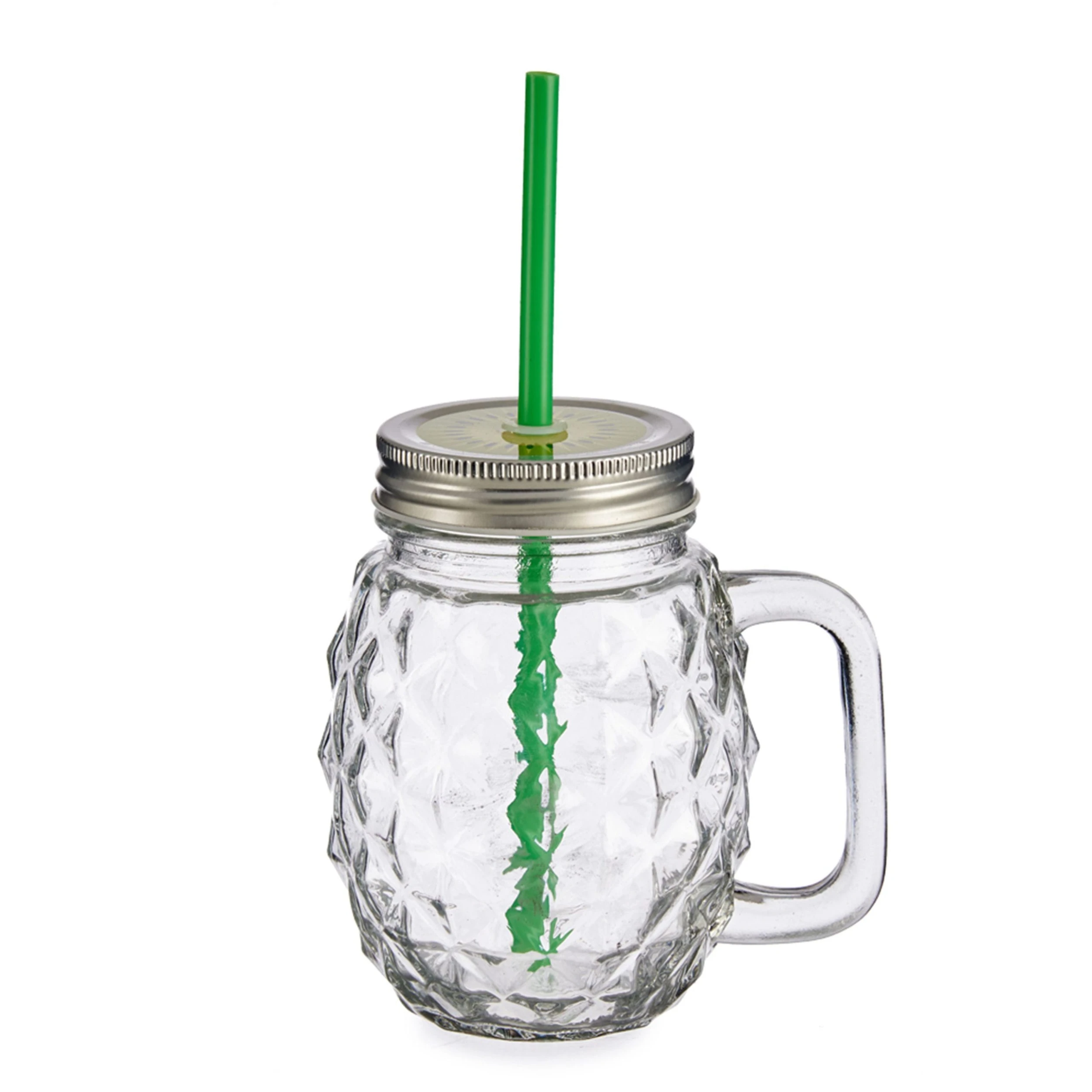 Null 4er Set Vivalto Sole Henkelbecher Mit Strohhalm Grün 485ml 8 Null 4er Set Vivalto Sole Henkelbecher Mit Strohhalm Grün 485ml – Bild 6