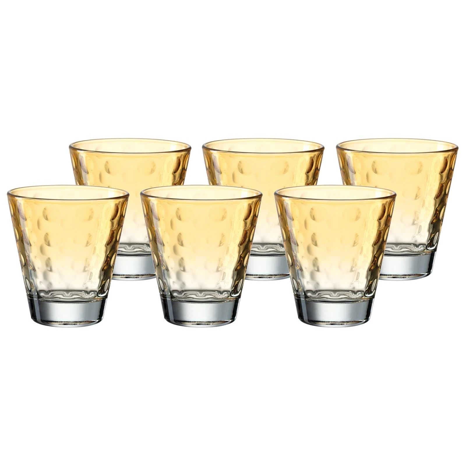 Leonardo OPTIC Trinkglas Klein 215 Ml Violetter Boden 6er Set 6 Leonardo OPTIC Trinkglas Klein 215 Ml Violetter Boden 6er Set – Bild 4