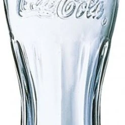 12x Arcoroc COCA-COLA Konturglas Inhalt 27 Cl Füllstrich 0,2 Ltr