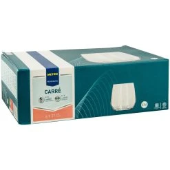 Metro-professional METRO Professional Wasserglas Carré, Glas, 37 Cl, 6 Stück -Paulaner shop 713884ea eb48 4d7b 8ed9 1763f12f75a8