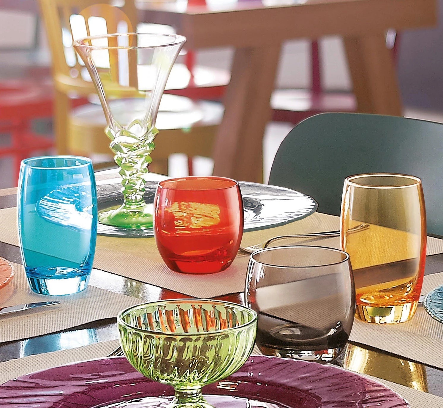 Arcoroc ARC J8479 Salto Color Studio Orange Trinkglas, Wasserglas, Saftglas, 320ml, Glas, Orange, 6 Stück 8 Arcoroc ARC J8479 Salto Color Studio Orange Trinkglas, Wasserglas, Saftglas, 320ml, Glas, Orange, 6 Stück – Bild 6