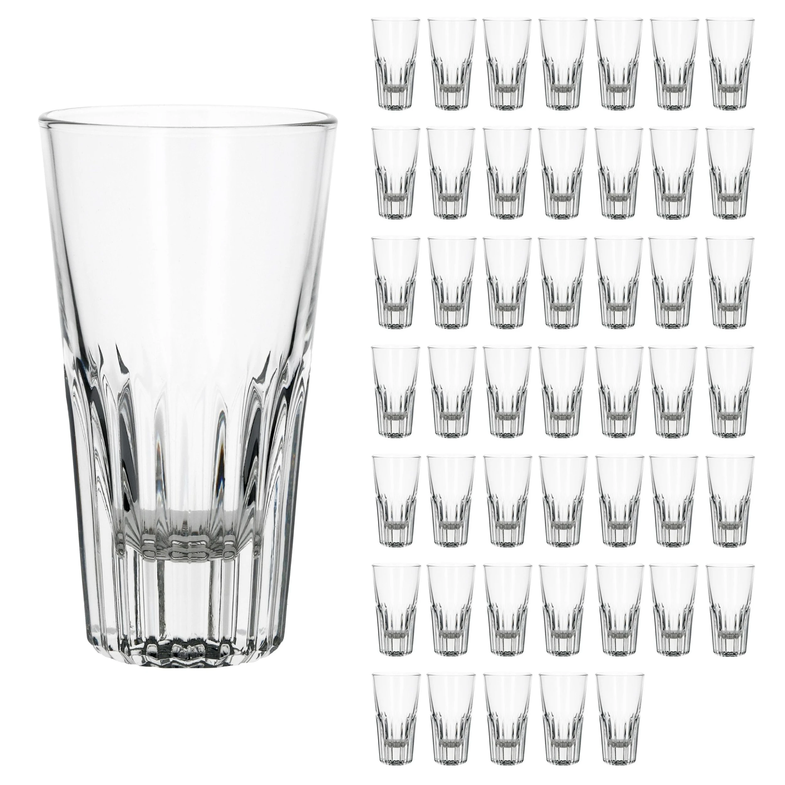 Null 48er Set Rialtobecher Arosa 16cl Likörglas Whiskybecher Mit Streifenrelief Kristallklar 3 Null 48er Set Rialtobecher Arosa 16cl Likörglas Whiskybecher Mit Streifenrelief Kristallklar