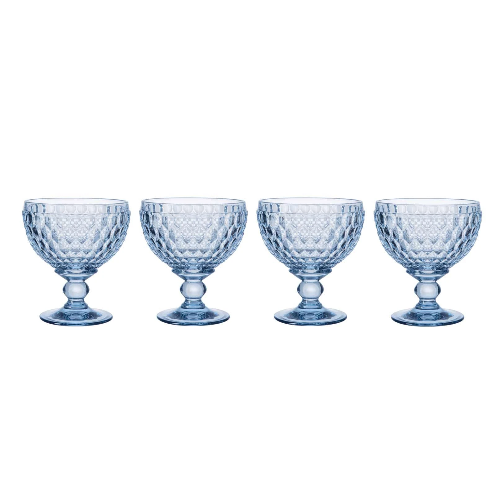 Villeroy & Boch Boston Coloured Sektschale 398 Ml Blau 4er Set 3 Villeroy & Boch Boston Coloured Sektschale 398 Ml Blau 4er Set