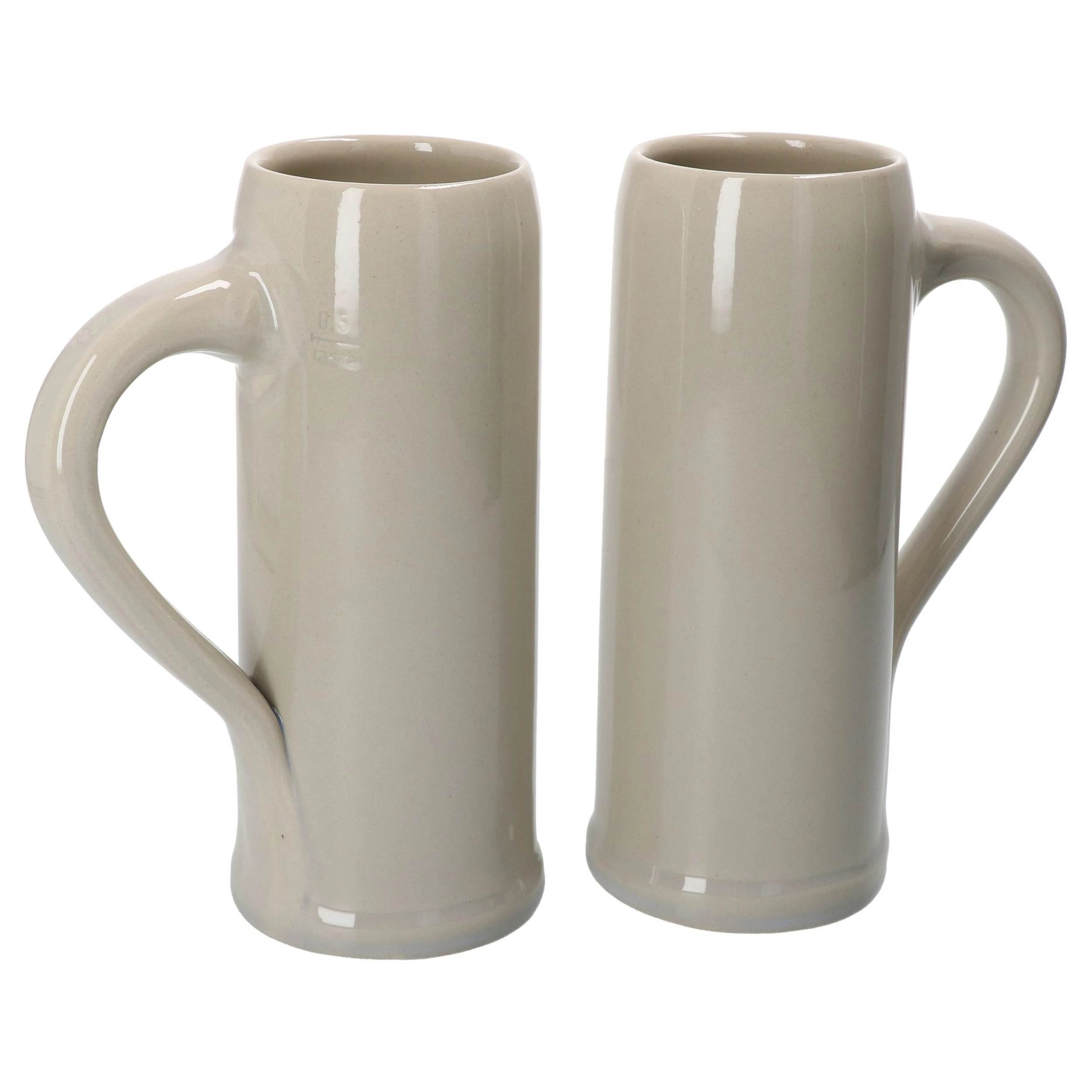 Null 2er Set Gersten Krug Mit Henkel 0,5 Liter Geeicht Keramik 3 Null 2er Set Gersten Krug Mit Henkel 0,5 Liter Geeicht Keramik