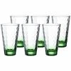 Leonardo OPTIC Trinkglas Groß 300 Ml Grüner Boden 6er Set
