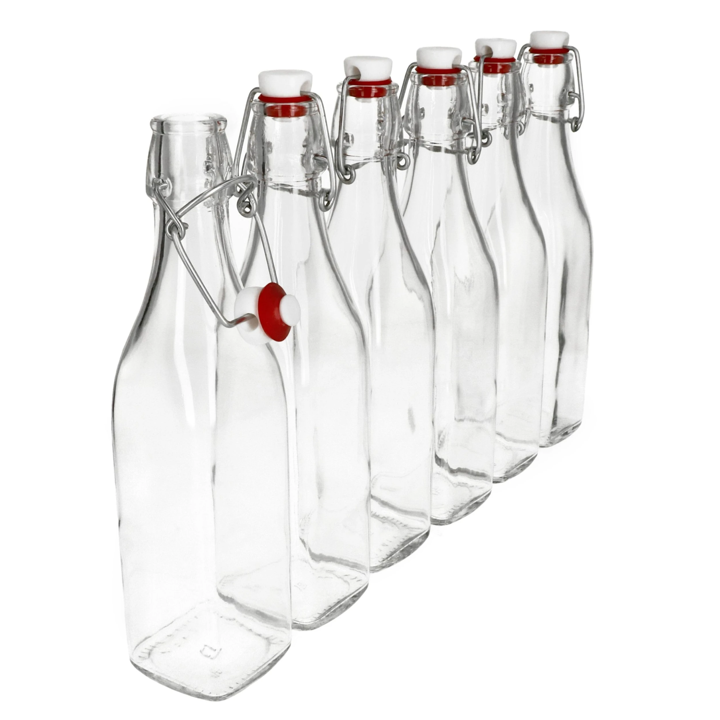 Null 6er Set Glasflaschen Serie Swing Mit Bügelverschluss 0,25 Liter 7 Null 6er Set Glasflaschen Serie Swing Mit Bügelverschluss 0,25 Liter – Bild 5