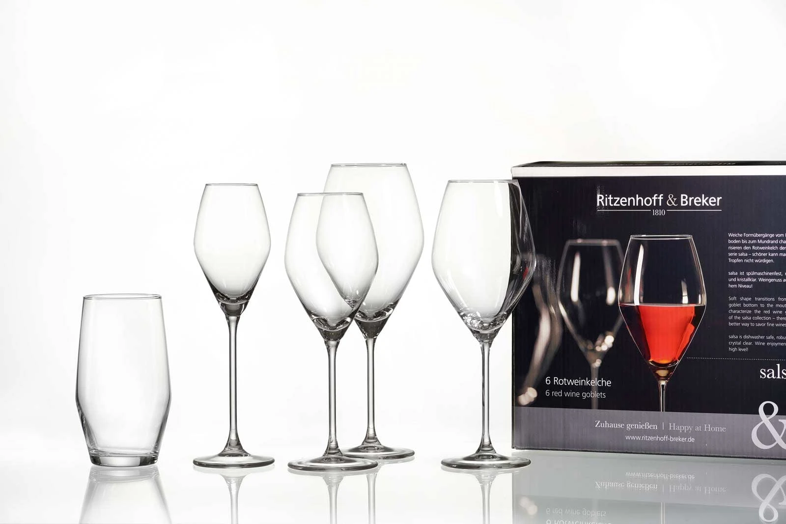 Ritzenhoff & Breker Longdrinkglas Salsa 6er Set 8 Ritzenhoff & Breker Longdrinkglas Salsa 6er Set – Bild 6