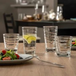 Leonardo VARIO Struttura 8-tlg. Trinkgläser Becherset