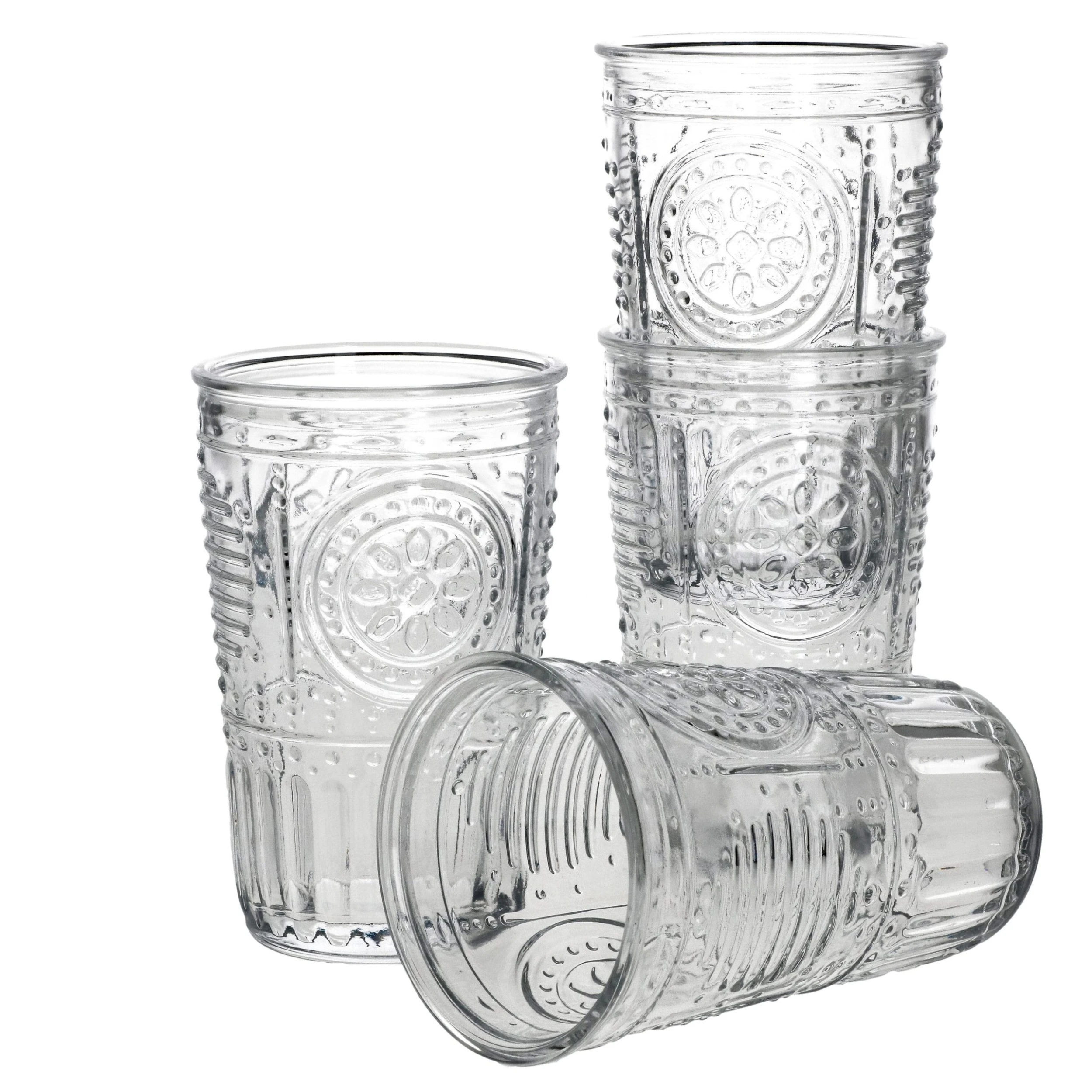 Null 4er Set Romantic Longdrink-Glas Klar 340ml 3 Null 4er Set Romantic Longdrink-Glas Klar 340ml