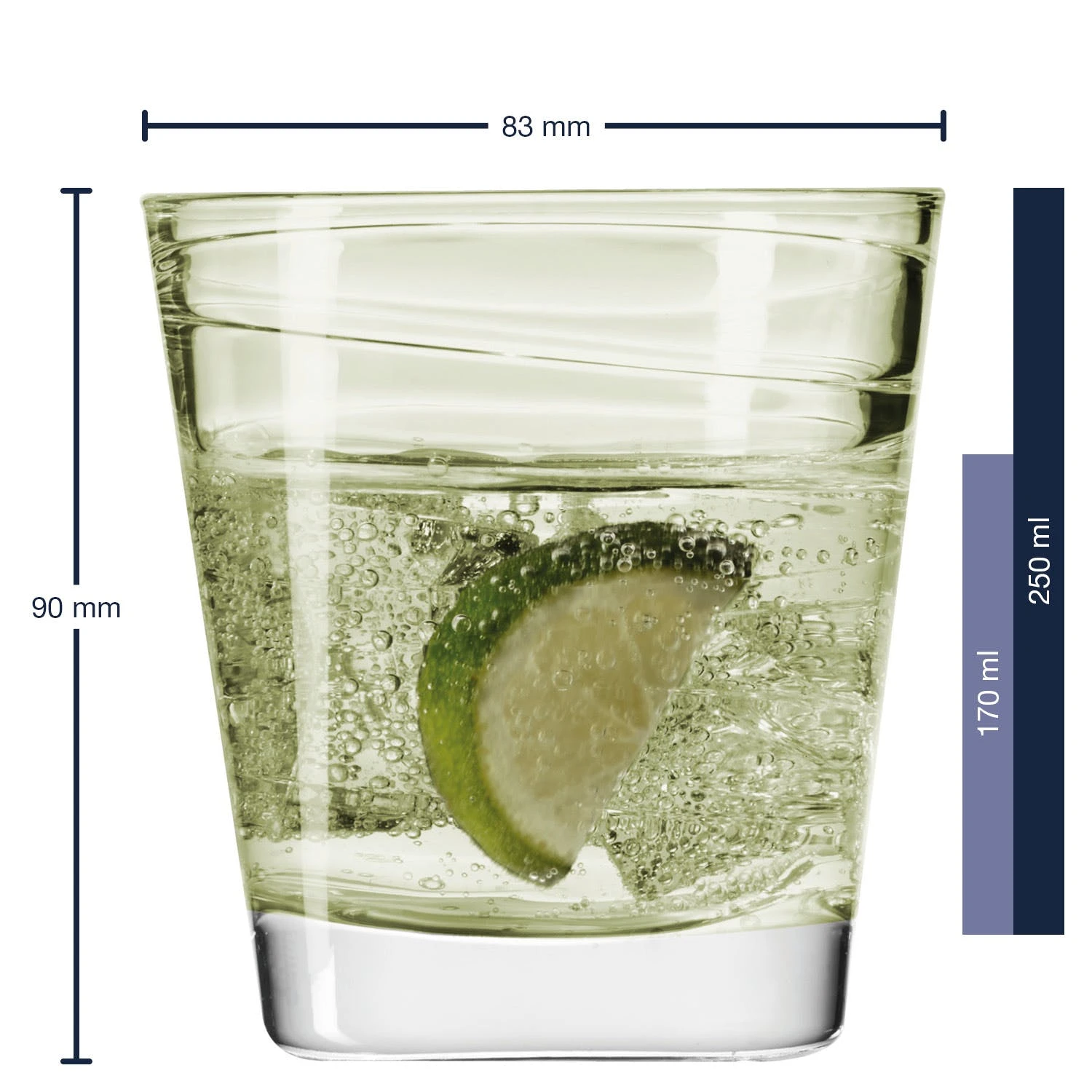 LEONARDO Trinkglas VARIO 6 Stück Sortiert 250 Ml Farbig 9 LEONARDO Trinkglas VARIO 6 Stück Sortiert 250 Ml Farbig – Bild 7