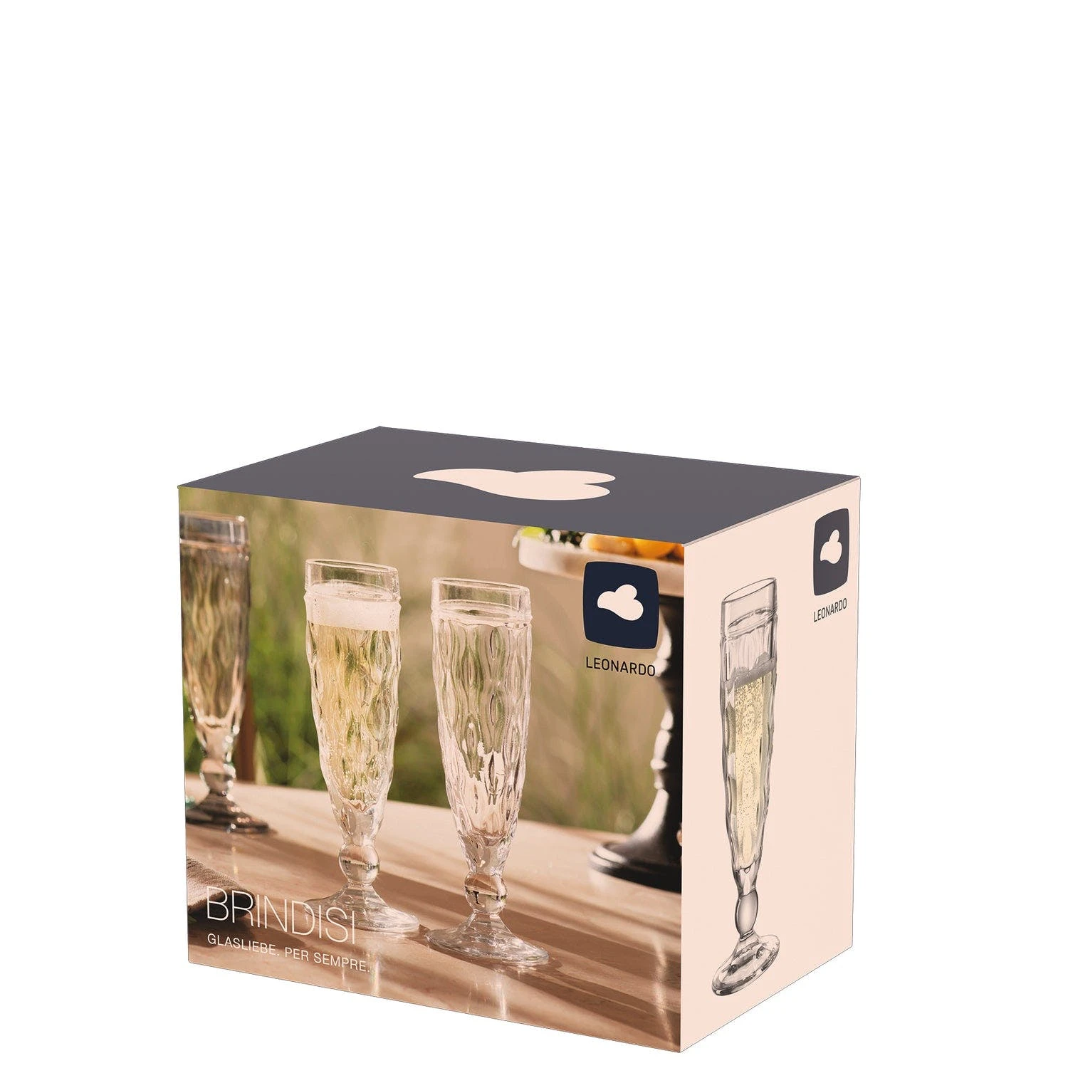 Leonardo Sektglas Brindisi 100 Ml 6 Stück 9 Leonardo Sektglas Brindisi 100 Ml 6 Stück – Bild 7